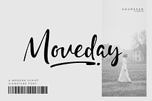 Moveday - A Modern Script