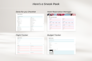 Notion Template Japan Travel Planner, an App Template by GlamWebDesigns (Thumbnail 4 of 9)