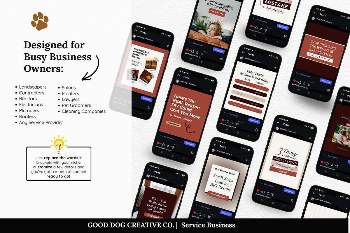 Social Media Content Bundle, a Social Media Template by gooddogcreativeco (Photo 8 of 12)