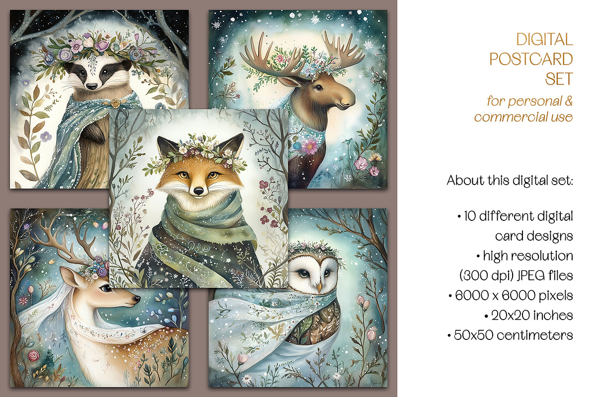 Imbolc Animal Illustrations, an Animal Illustration by The Dutch Lady Designs (Photo 6 of 7)