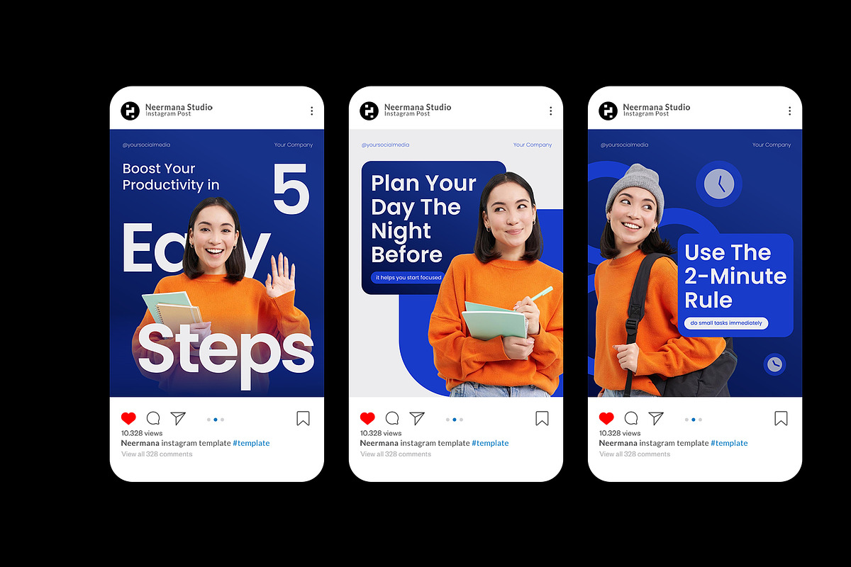 Productivity Instagram Carousel preview 2