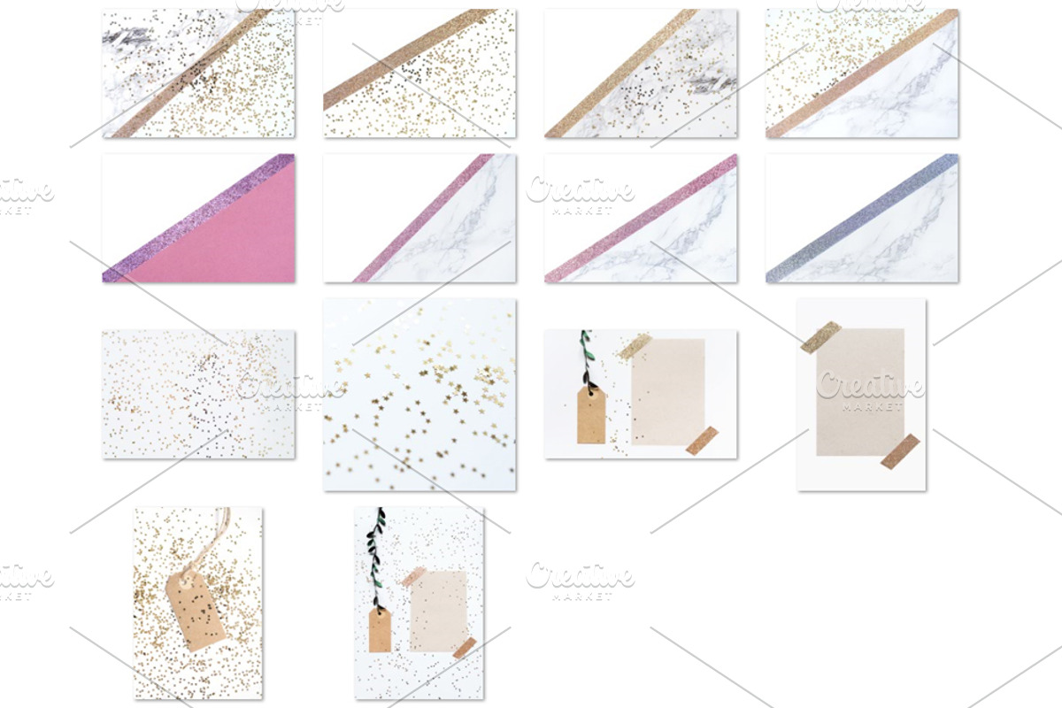 Glitter background stock photos, a Print Template by So Still Studio (Photo 4 of 4)
