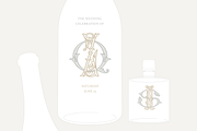 Wedding Monograms fonts set, a Serif Font by kaer_shop (Thumbnail 8 of 10)