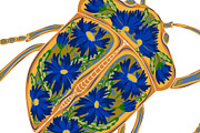 Cornflower Beetle Seamless Vector, a Pattern Graphic by NayaChu (Thumbnail 8 of 9)