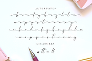 Elmira Script, a Script Font by Nissa Studio (Thumbnail 11 of 11)