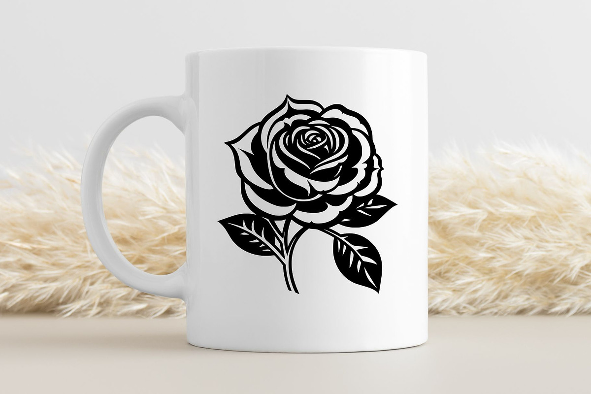 Rose Svg - Roses Flowers Clipart, an Illustration by YouniqueArtwork (Photo 2 of 5)