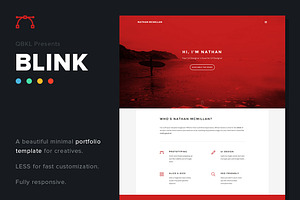 BLINK: HTML Portfolio (75% off)