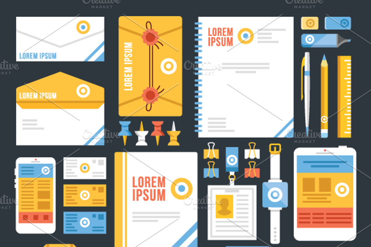 Corporate Identity Set, a Graphic by Magurok