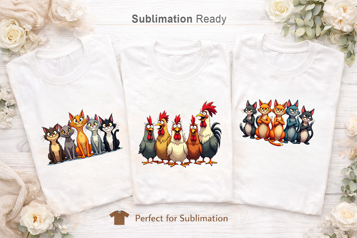 Whimsical Animal Emotions Clipart, an Illustration by Artnoy (Photo 6 of 8)