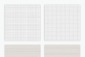 Patterned Paper - Notebook Paper