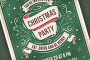 Christmas Party Invitation, an Invitation Template by Mera Pixels (Thumbnail 1 of 5)