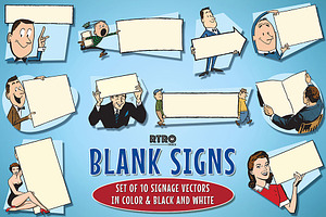 RTRO Blank Signs 1