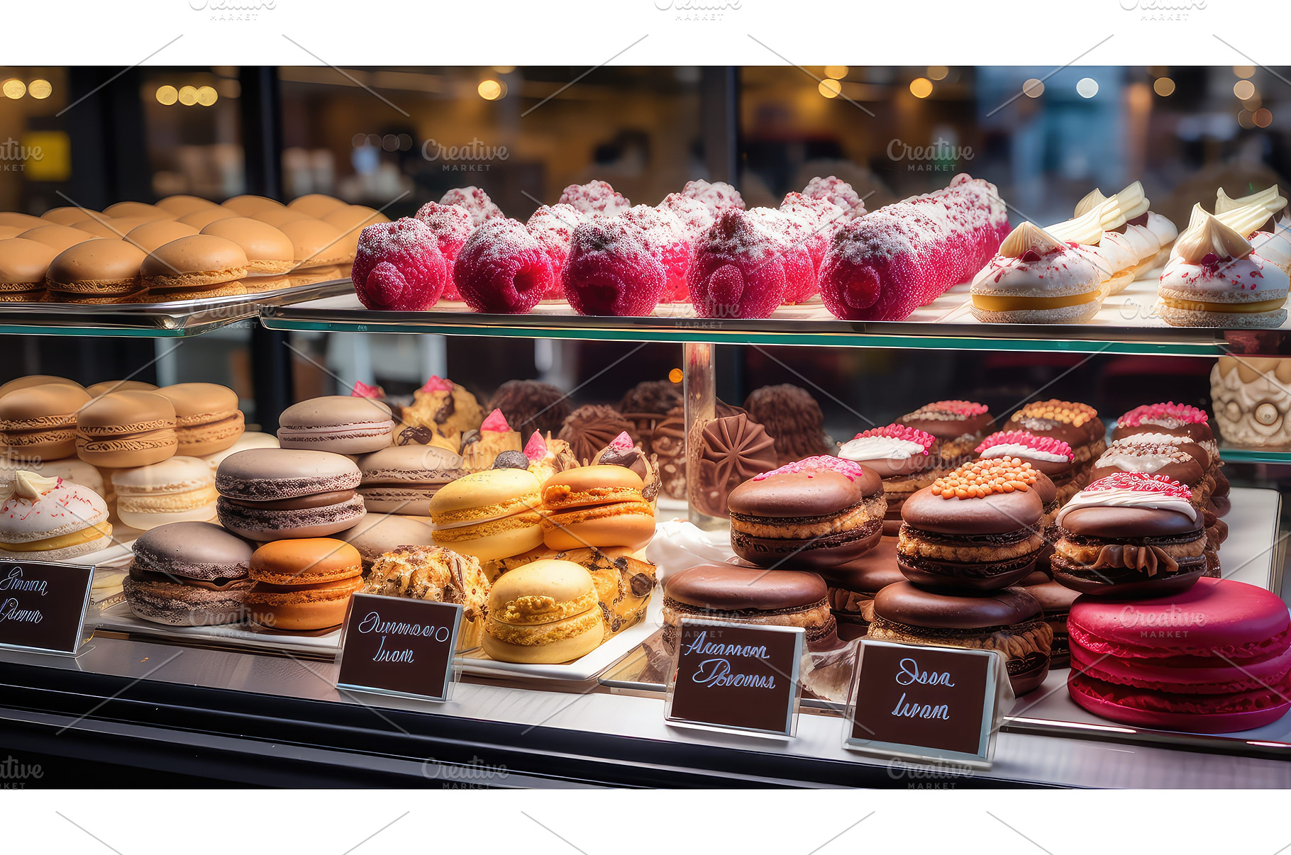 cookie bakery dessert food ai, a Background Photo by pikepicture