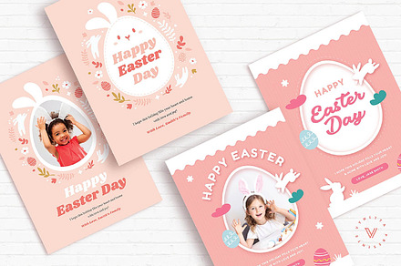 Happy Easter Card Template