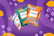 Snack bag mockup set, a Packaging Mockup by ShooShooShop (Thumbnail 6 of 7)