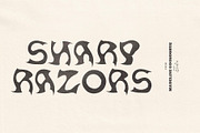Barbed – Handmade Gothic Horror Font, a Blackletter Font by Madeline ODonoghue Design (Thumbnail 9 of 9)