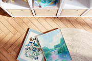 INFANT - vintage nursery art posters, a Background Graphic by alenaganzhela (Thumbnail 5 of 8)