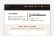 Injury Lawyer WordPress Theme, a WordPress Template by Your Theme Shop (Thumbnail 4 of 9)