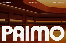 Paimo - Playful Bold Display Font