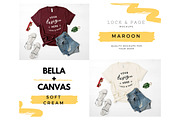 Bella Canvas 3001 Mega Bundle Mockup, a Shirt Mockup by lock and page (Thumbnail 11 of 84)