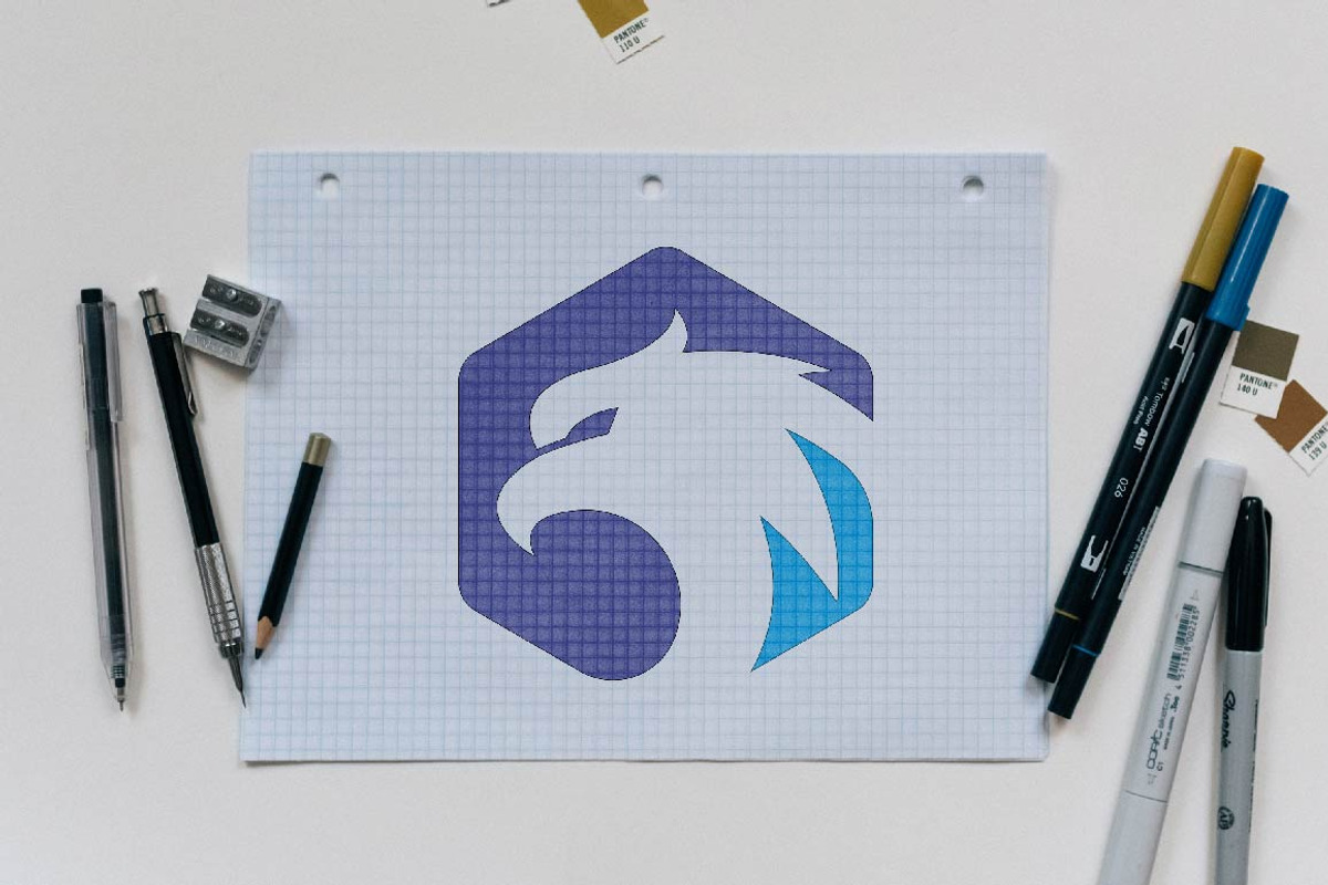 Hexagon Eagle Hawk Falcon Bird Logo, a Branding & Logo Template by jongcreative (Photo 3 of 4)