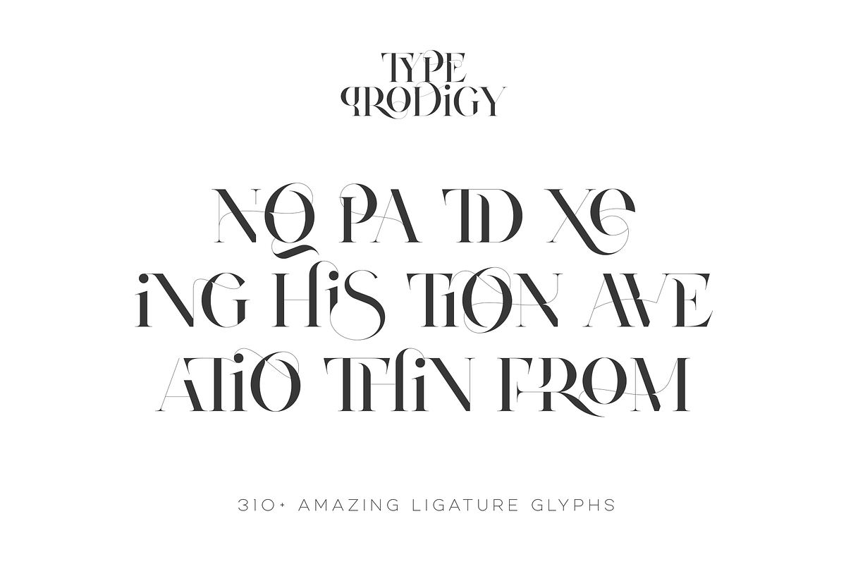Type Prodigy - serif logo font, a Serif Font by VP Fonts (Photo 18 of 24)