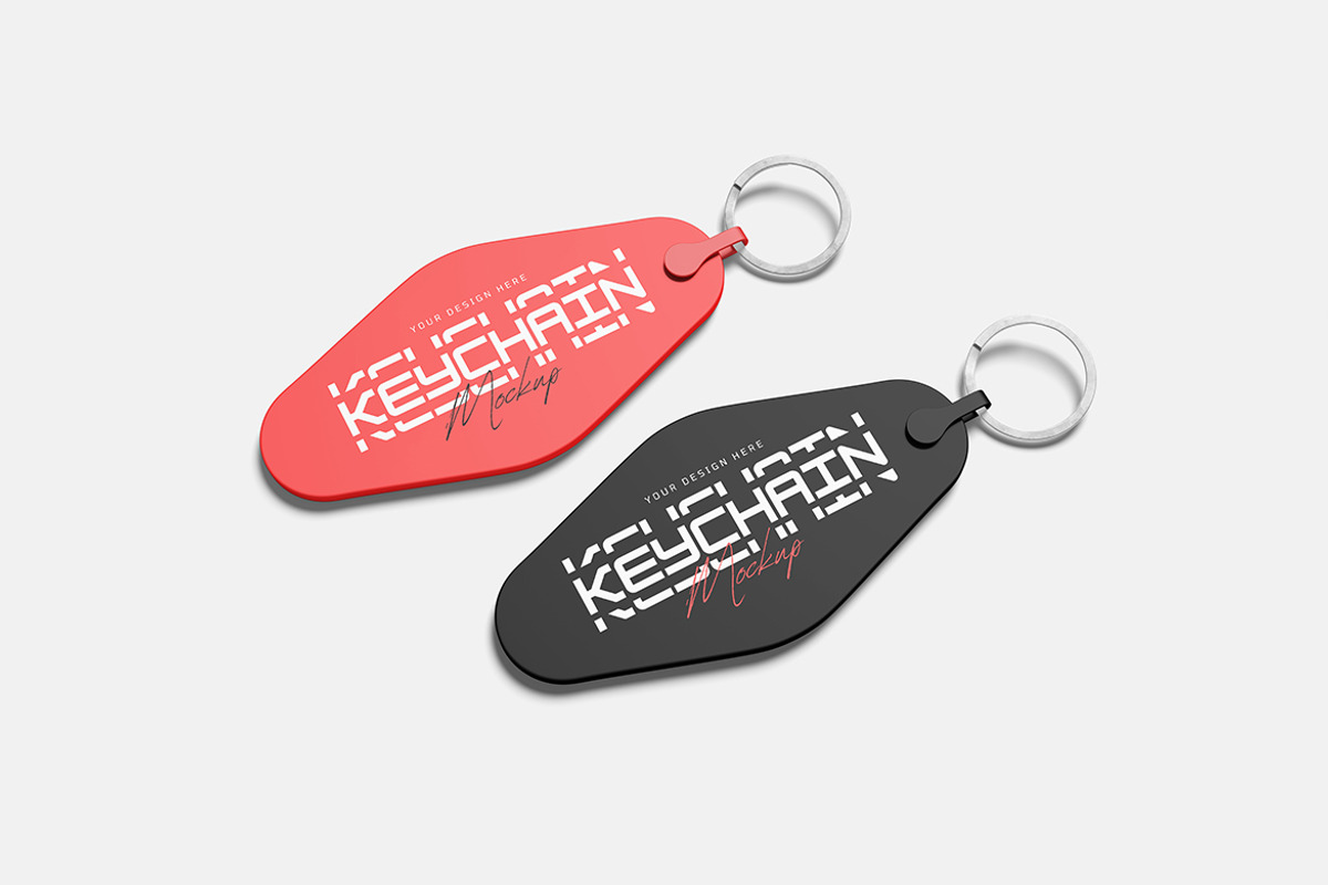 Keychain Mockup, a Product Mockup by bimockup (Photo 4 of 6)