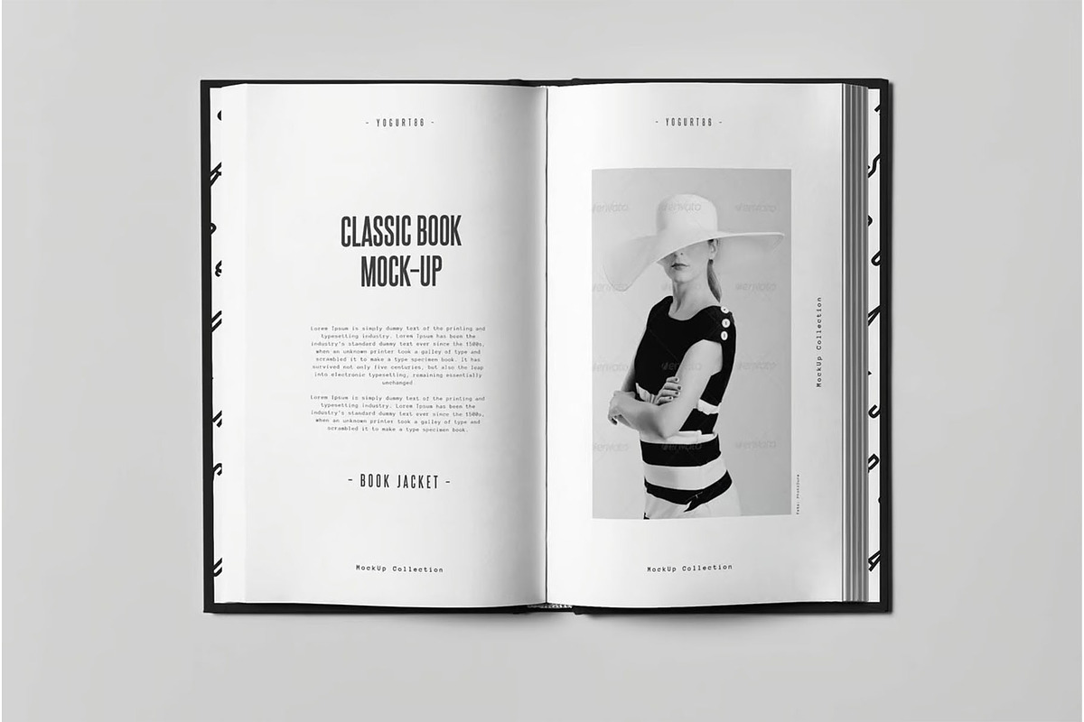 Book / Book Jacket Mock-up, an Advertising Mockup by zippypixelstudio (Photo 8 of 11)
