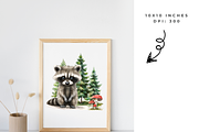Woodland Animal Clipart, an Animal Illustration by EllyandLima (Thumbnail 7 of 7)