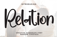Relation | Script Font