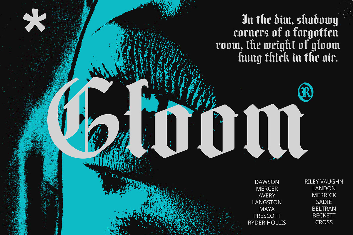 CS Claes – Old English Font, a Blackletter Font by Craft Supply Co. (Photo 7 of 8)