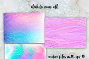 Waves (color), a Pattern Graphic by Marina Demidova (Thumbnail 2 of 3)