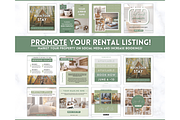 Instagram Post Templates for Airbnb, a Social Media Template by Templatables (Thumbnail 5 of 12)
