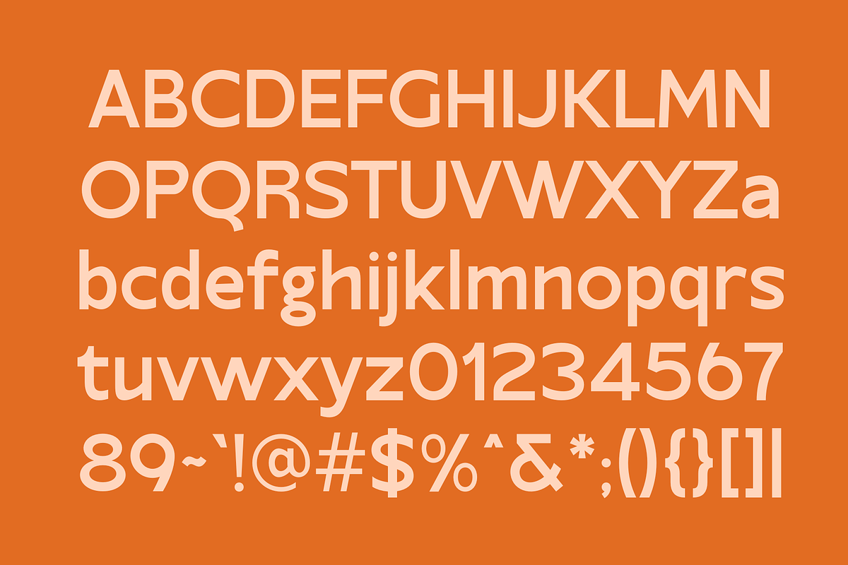 Nerva– Modern Mixed Style Typeface, a Sans Serif Font by MaikoHatta (Photo 4 of 9)