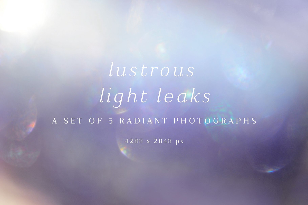 Lustrous Light Leaks Photograph Set, an Abstract Photo by Wellington Cove Design (Photo 3 of 6)