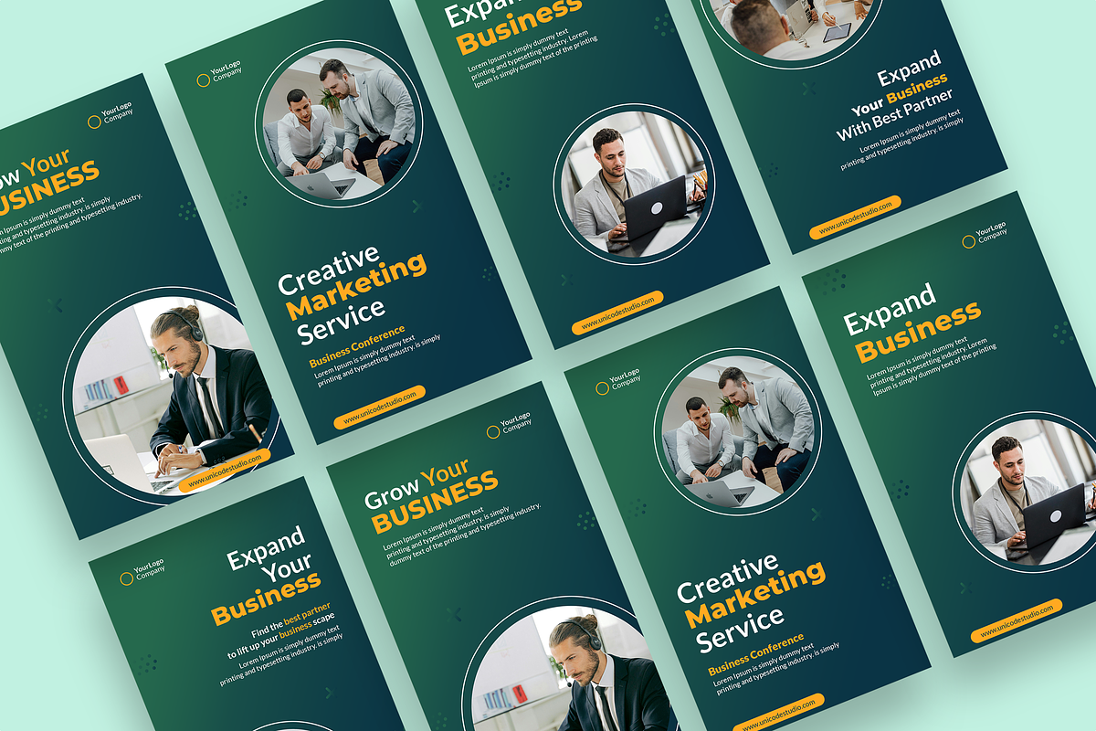 Professional Corporate Marketing Des, a Social Media Template by UnicodeID (Photo 2 of 5)