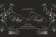 Brilliani Script Pro, a Script Font by Has_rizal (Thumbnail 2 of 14)