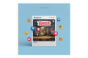 Burger Restaurant Flyer Design, a Flyer Template by YUDesignStore (Thumbnail 6 of 6)