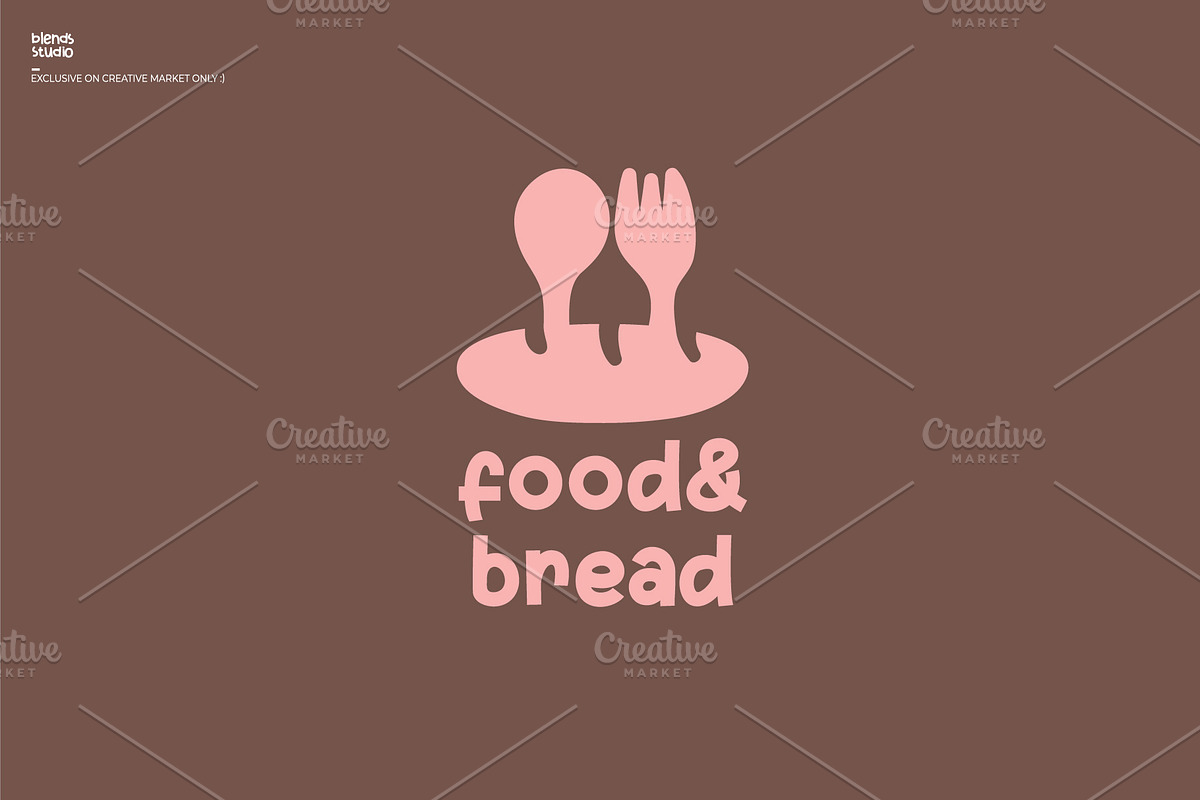 Food & Bread Logo, a Branding & Logo Template by blends.studio (Photo 4 of 4)