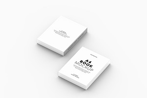 A4 Book Mockup