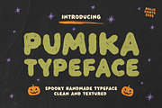 Pumika Playful Horror Typeface, a Handwritten Font by 24Design Studios (Thumbnail 1 of 8)