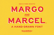 Margo and Marcel - A Hand-Drawn Font