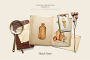 Medicine Vintage collection, a Healthcare Illustration by CrystalinaShop (Thumbnail 7 of 10)