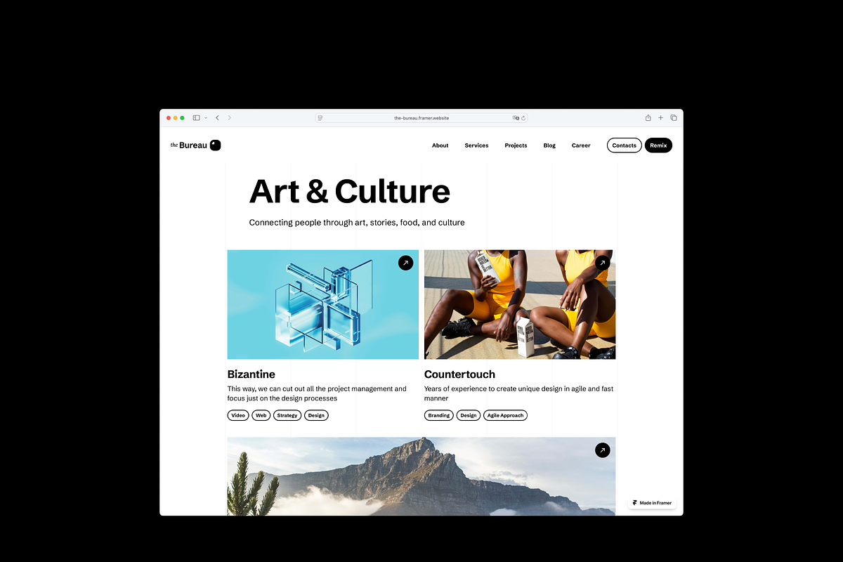 The Bureau — Template For Agencies, a Landing Page Template by Pixsellz (Photo 4 of 5)