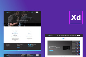 Adobe XD Experience Church Web Kit