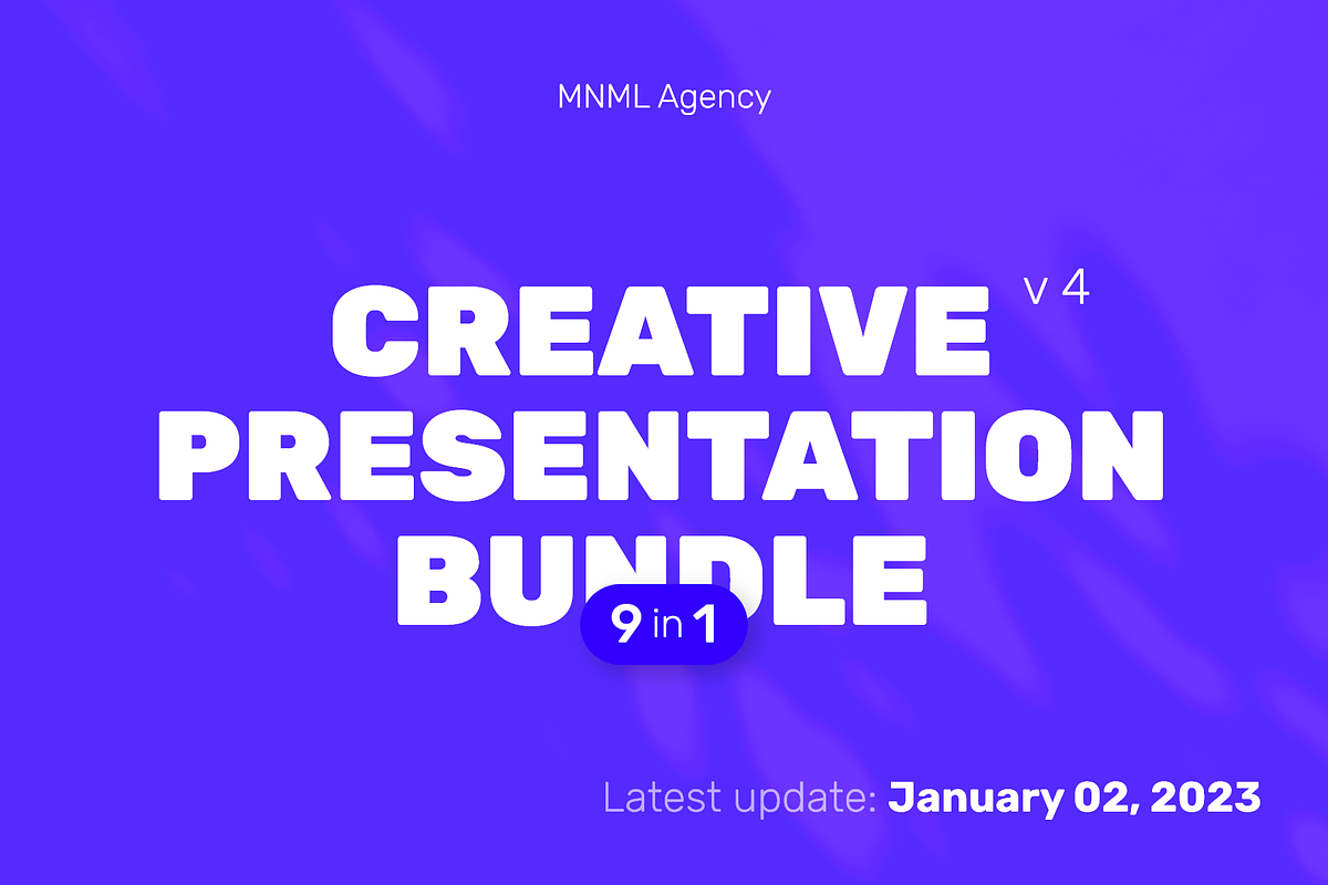MNML-Creative Presentation Bundle v4, a Presentation Template by MNML Agency (Photo 1 of 12)