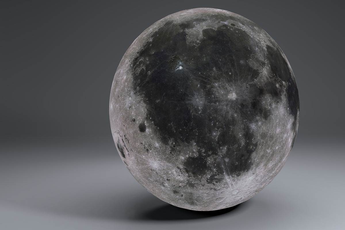 MoonGlobe 4k, an Environmental 3D Model by Flash My Pixel (Photo 1 of 7)