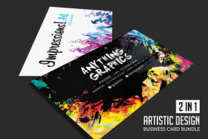 Artistic Design Business Card Bundle