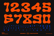 Bredast - Experimental Liquid Font, a Sans Serif Font by Drizy (Thumbnail 3 of 9)