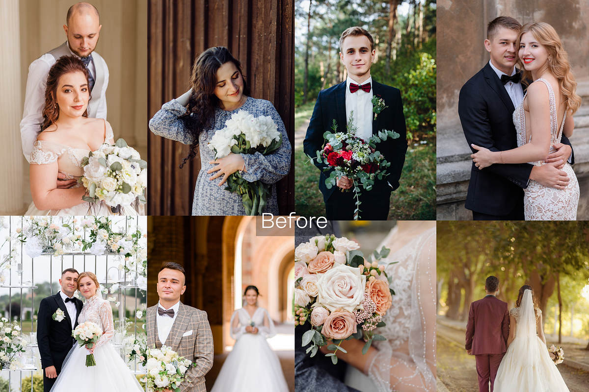 12 Wedding Lightroom Presets, a Preset Add-On by RamsaGraphi (Photo 2 of 10)